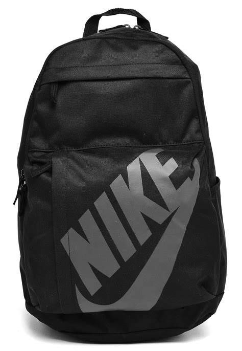 nike mochilas cor preta de nylon esportes